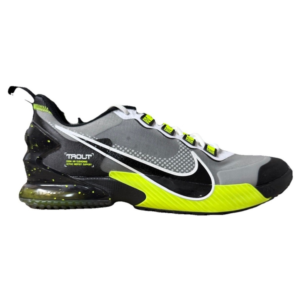 Nike Force Zoom Trout LTD TF 'Light Smoke Grey Volt' | CZ5916-023 Men size 8.5